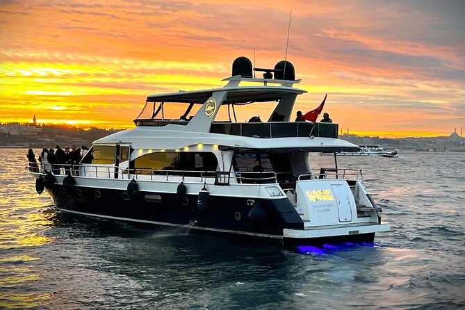 Bosphorus Sunset Sightseeing Yacht Cruise With Refreshments