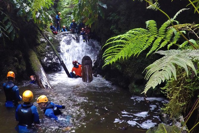 Canyoning in the Ribeira Dos CaldeirōEs Natural Park - Activity Overview