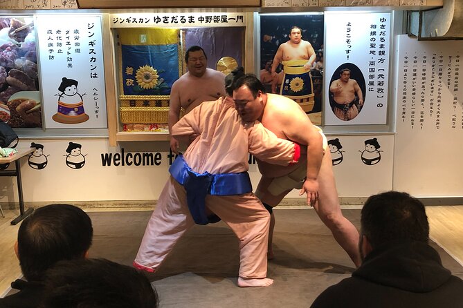 Challenge Sumo Wrestlers and Enjoy Meal - Overview of Sumo Wrestling