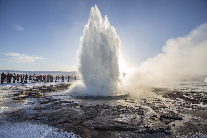 Golden Circle and Secret Lagoon Full Day Tour From Reykjavik by Minibus - Tour Highlights