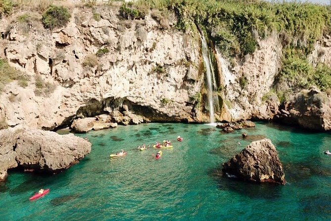 Kayak Route Cliffs of Nerja and Maro - Cascada De Maro - Meeting Point and End Point