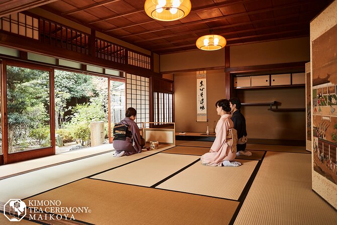 Kimono Tea Ceremony at Kyoto Maikoya, NISHIKI