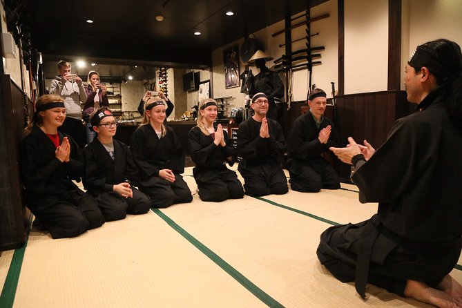 Ninja Hands-On 1-Hour Lesson in English at Kyoto – Entry Level