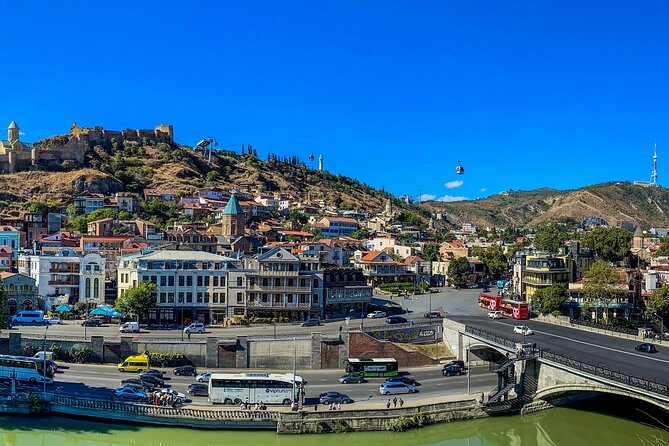 Tbilisi Walking Tour Including Wine Tasting Cable Car and Bakery