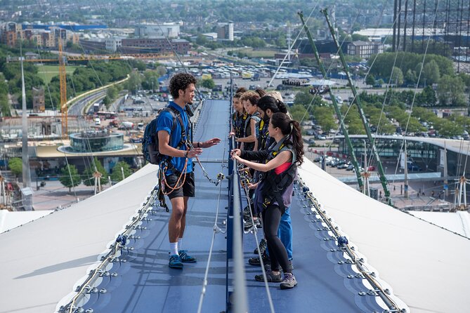 Up at The O2 Climb in London - Climbing Experience Details