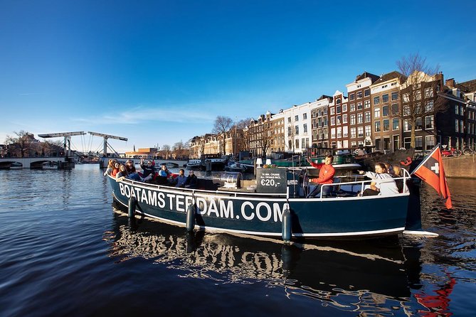 Amsterdam Canal Cruise With Live Guide and Unlimited Drinks - Practical Information