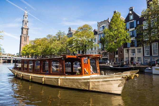 Amsterdam Classic Boat Cruise With Live Guide, Drinks and Cheese - Tour Highlights