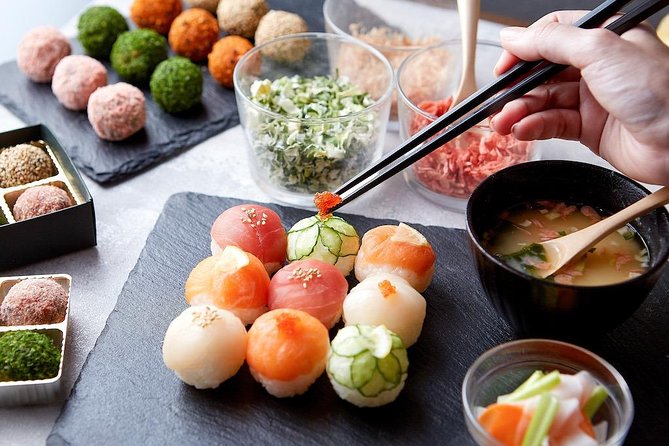 Maki Sushi (Roll Sushi) & Temari Sushi Making Class in Tokyo - Whats Included