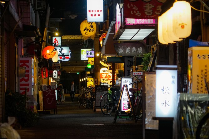 Osaka Bar Hopping Night Walking Tour in Namba - Dining and Drinking Inclusions
