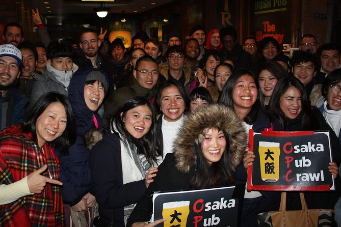Osaka Pub Crawl and Nightlife Tour - Meeting and End Points