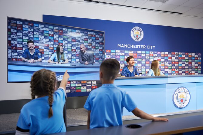 The Manchester City Stadium Tour - Meeting Point and End Point