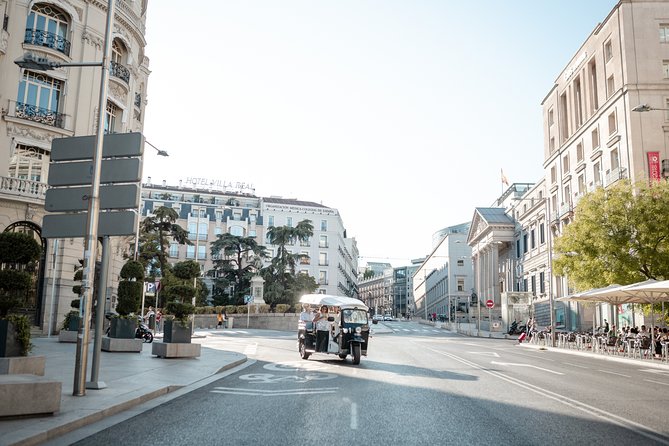 Tour of Historic Madrid in Private Eco Tuk Tuk - Pricing and Policies