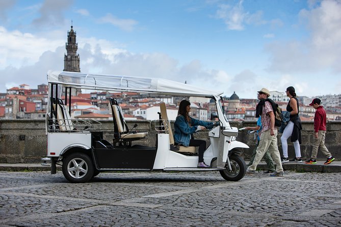 1.5-Hour Private Electric Tuk Tuk Sightseeing Tour Historic Porto - Reviews