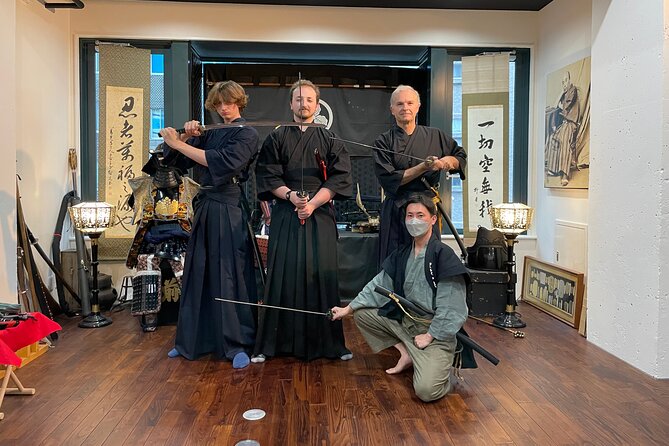 90-min Shinobi Samurai Premium Experience in a Dojo. Tokyo - Introduction to Ninja Weapons