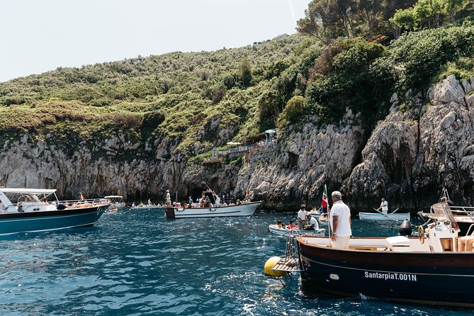 Capri & Blue Grotto Small Group Boat Day Trip From Sorrento - Snorkeling and Swimming Stops