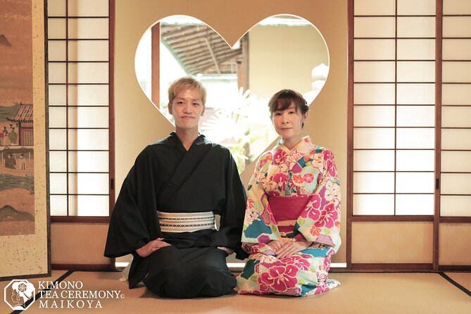Kimono Tea Ceremony at Kyoto Maikoya, NISHIKI - Tea Ceremony Utensils