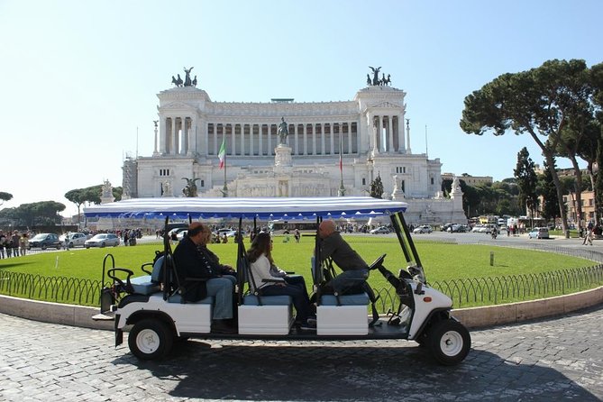 Rome Highlights by Golf Cart: Private Tour - Tour Itinerary