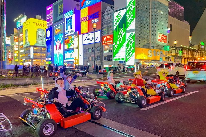 Street Osaka Gokart Tour With Funny Costume Rental - Additional Information