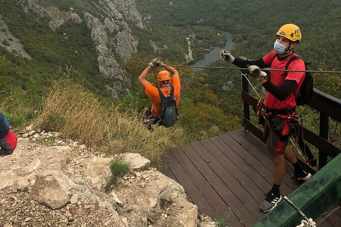Zipline Croatia: Cetina Canyon Zipline Adventure From Omis - Zipline Experience Highlights