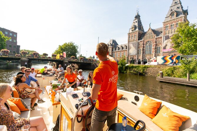 Amsterdam Canal Cruise With Live Guide and Onboard Bar - Travelers Reviews