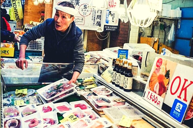 Kuromon Market Tour: All Inclusive 6~8 Dishes & 3~4 Samplings - Cancellation Policy