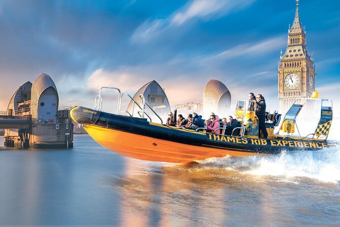 Speedboat Thames Barrier Experience To/From Embankment Pier - 70 Minutes - Frequently Asked Questions