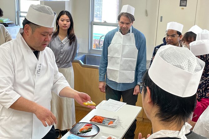 Sushi Making Class in Tsukiji 90-Minute Cooking Experience - What To Expect