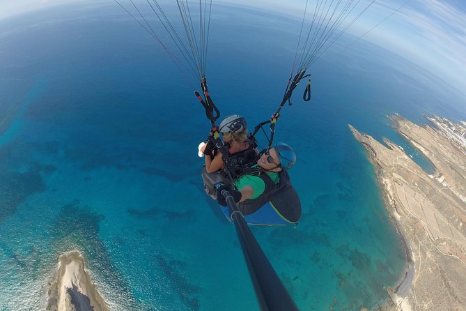 Tandem Paragliding Flight in South Tenerife - GoPro Recording Available