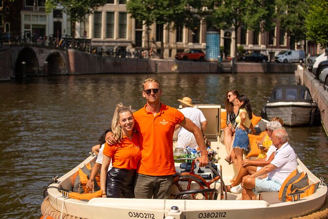 Amsterdam Canal Cruise With Live Guide and Onboard Bar - Booking and Logistics