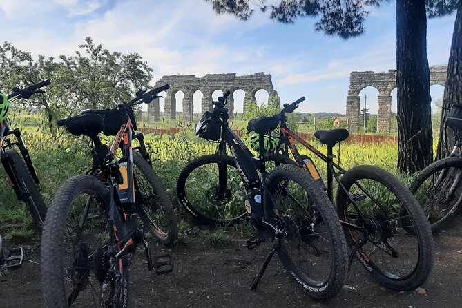 Appian Aqueducts Ebike Tour Catacombs & Lunch Box (Option) - Policies and Tour Limitations