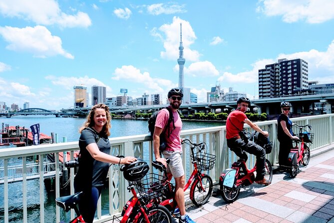 Enjoy Local Tokyo E-Assist Bicycle Tour, 3-Hour Small Group - Experiencing Tokyos Subcultures and Landmarks