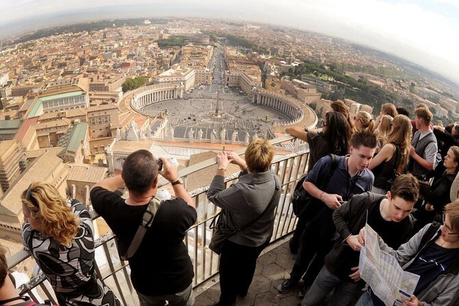 Rome: The Original Entire Vatican Tour & St. Peters Dome Climb - End Point