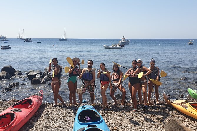 Santorini Sea Kayak - South Discovery, Small Group Incl. Sea Caves and Picnic - Recap