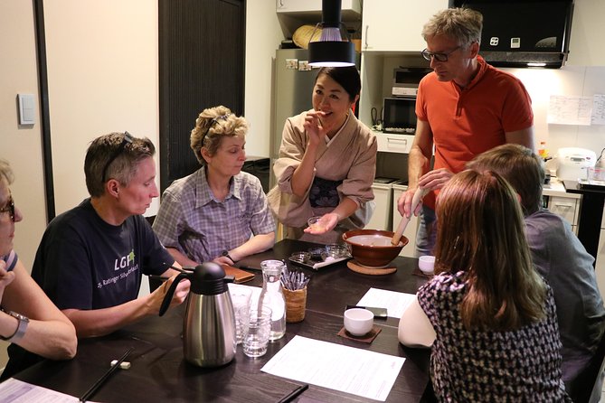 Sushi - Authentic Japanese Cooking Class - the Best Souvenir From Kyoto! - Logistics and Details