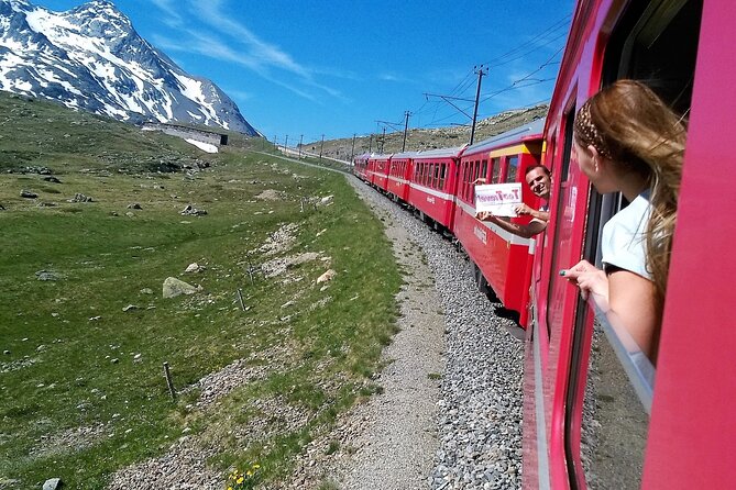 Bernina Express Tour Swiss Alps & St Moritz From Milan - Key Points