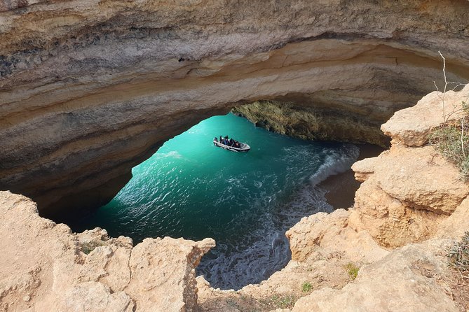 Boat Tour to the Benagil Caves From Armação De Pêra - Key Points
