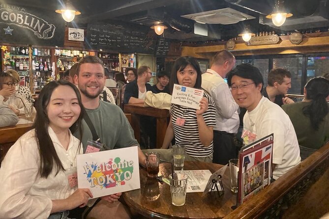 Japanese Speaking Experience With the Pub Locals in Shibuya City. - Key Points