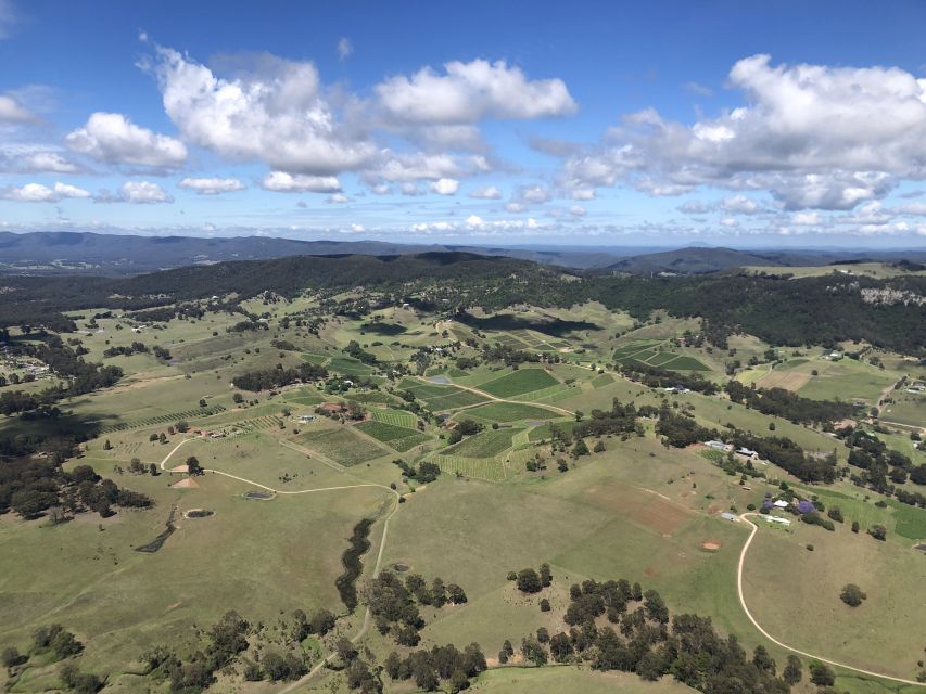 6 Minute Helicopter Scenic Flight Hunter Valley