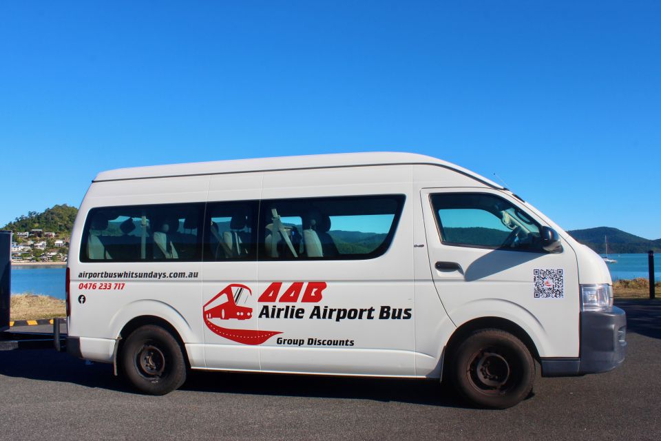Airlie Beach: Private Bus From/To Whitsunday Coast Airport - Service Details