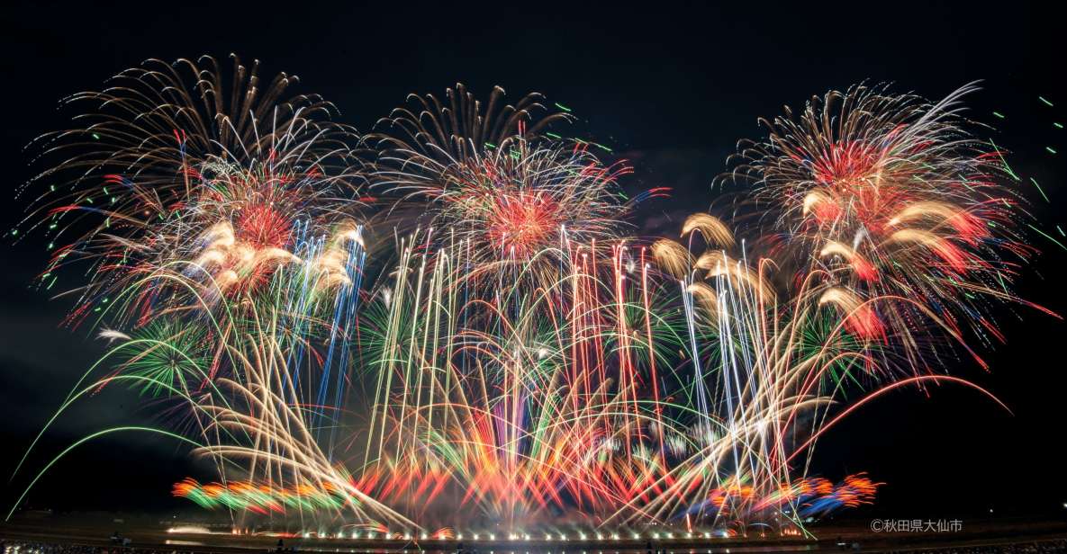 Akita: Omagari Fireworks Festival-Spring- Seat Ticket & Guide
