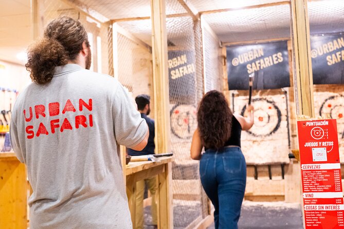 Axe Throwing 1 Hour Session - Overview of Axe Throwing Session