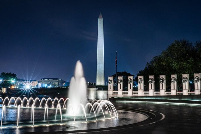 DC National Mall Night Tour With 10 Stops, Reserved Entry Tickets
