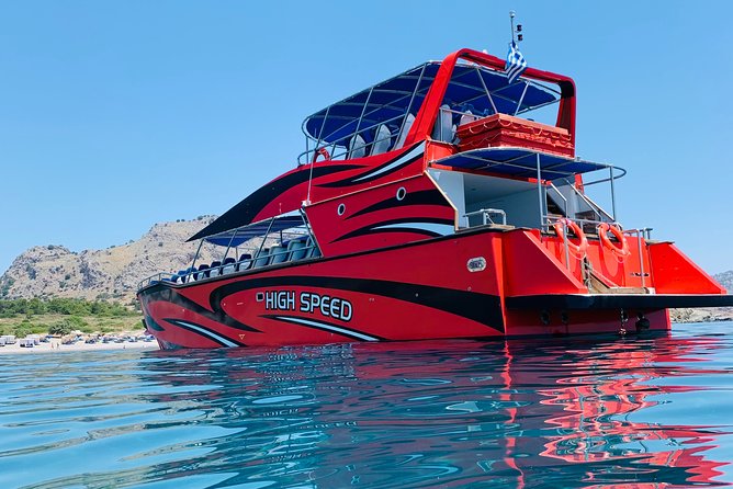 Fast Boat to Symi With a Swimming Stop at St Georges Bay! (Only 1hr Journey) - Tour Details