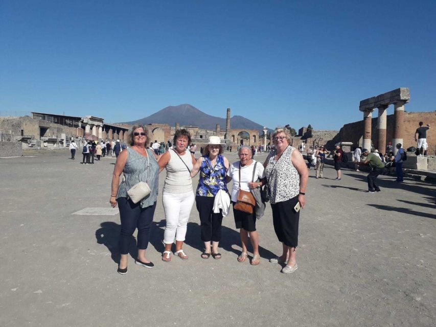 From Rome: Pompeii Ruins and Mt. Vesuvius W/ Lunch & Wine - Trip Details