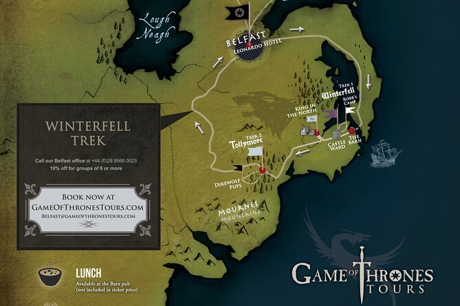 Game of Thrones - Winterfell Trek From Belfast - Cancellation Policy