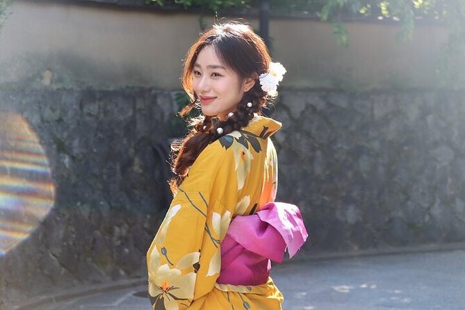 Go Kyoto Sightseeing in a Beautiful KIMONO (near Kyoto Station) - Kimono Rental Details