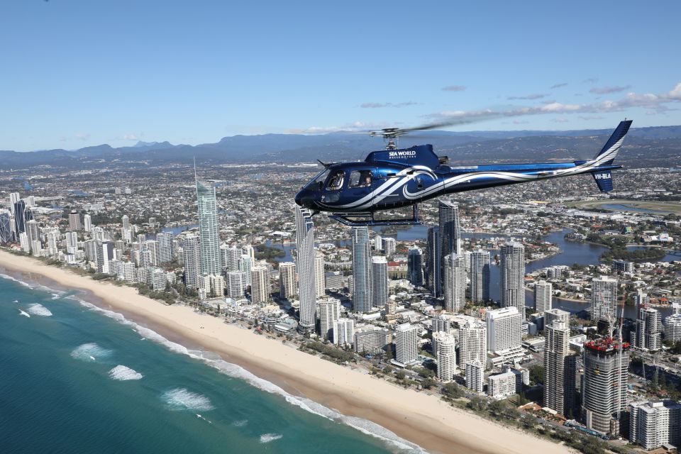 Gold Coast: Sea World and Broadwater Scenic Helicopter Tour - Tour Details