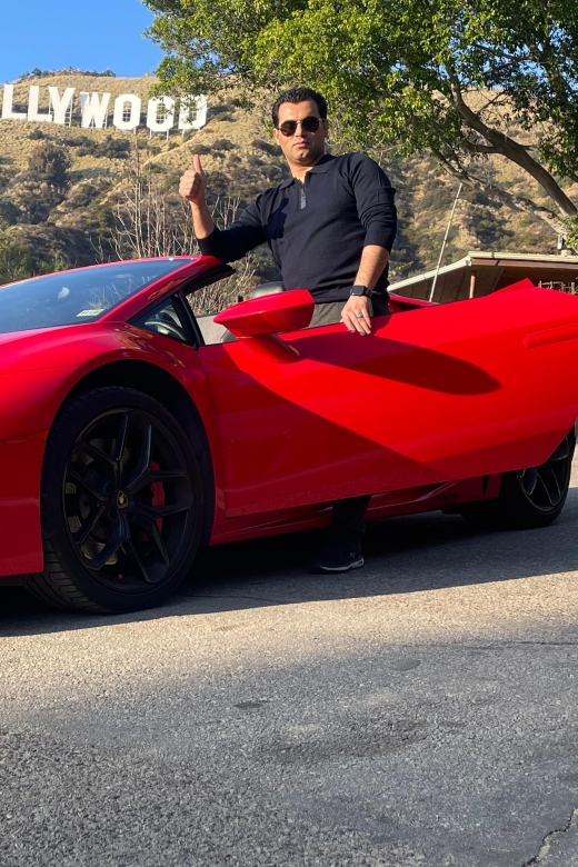 Hollywood Sign 50 Min Lamborghini Driving Tour