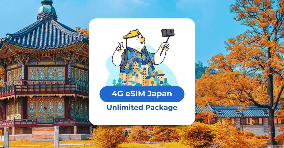 Japan: Esim Unlimited Data Plan - Pricing and Booking Information