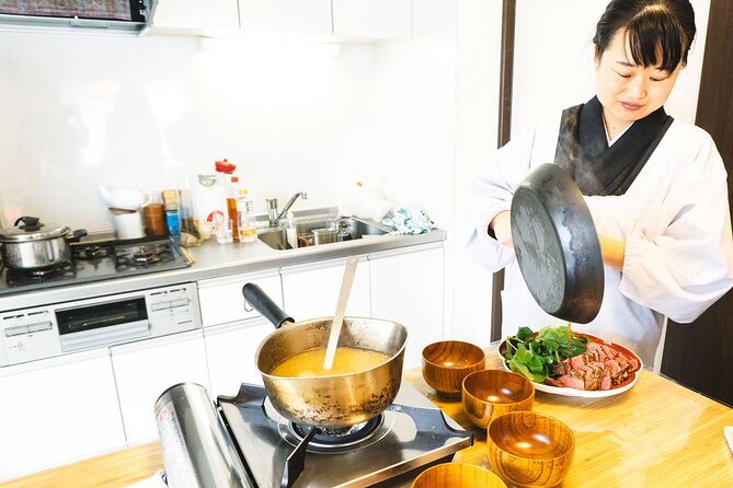 Japanese Cooking Class in Osaka With a Culinary Expert - Hands-On Cooking Experience With a Chef